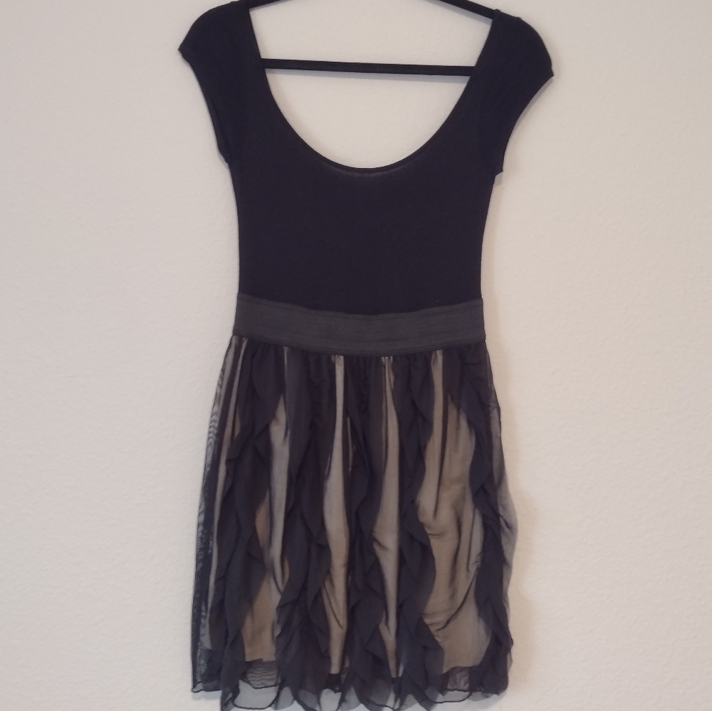 Aqua Tulle Dress